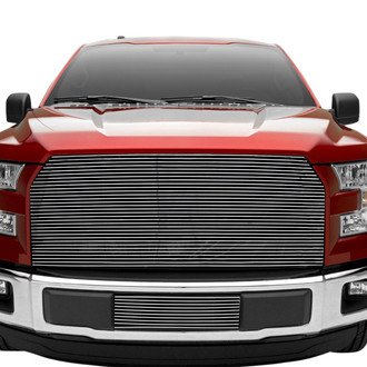 T-Rex® - 1-Pc Full Opening Style High Polished Horizontal Billet Main Grille