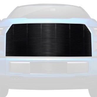 T-Rex® - 1-Pc Full Opening Style Black Horizontal Billet Main Grille