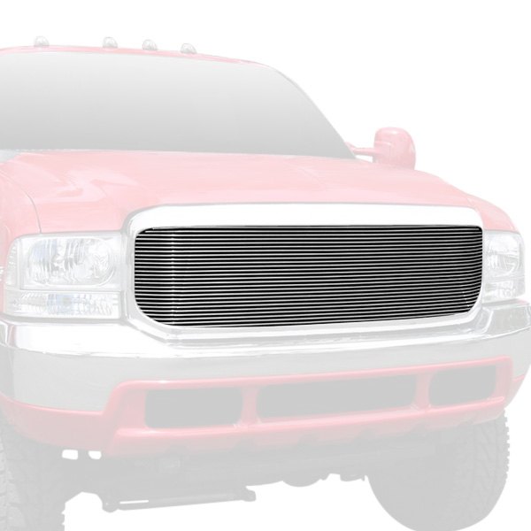 T-Rex® - 1-Pc Full Opening Style High Polished Horizontal Billet Main Grille