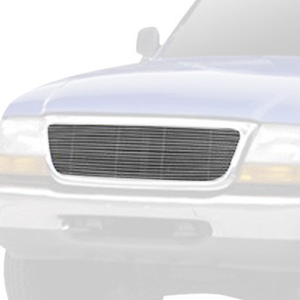 T-Rex® 20676 - 1-Pc Full Opening Style High Polished Horizontal Billet Main Grille