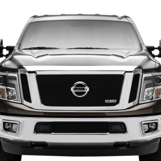 Nissan Custom Grilles Billet Mesh CNC LED Chrome Black