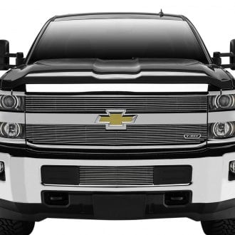 2017 Chevy Silverado Custom Grilles | Billet, Mesh, LED, Chrome, Black