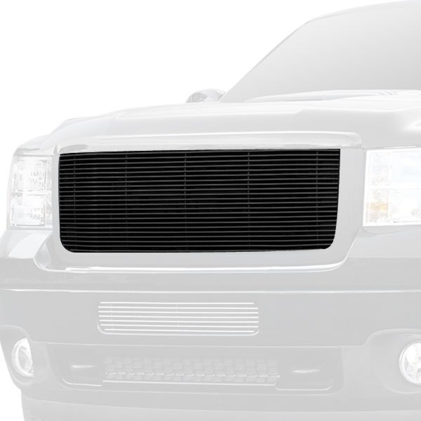 T-Rex® - 1-Pc Black Powder Coated Horizontal Billet Main Grille