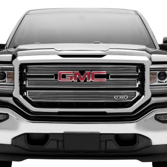 2017 GMC Sierra Custom Grilles - Billet, Mesh, LED, Chrome, Black