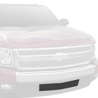 T-Rex® - 1-Pc High Polished Horizontal Billet Bumper Grille