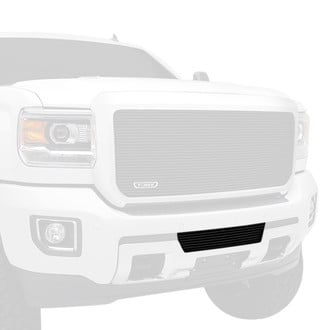 T-Rex® - Black Horizontal Billet Main and Bumper Grille Set