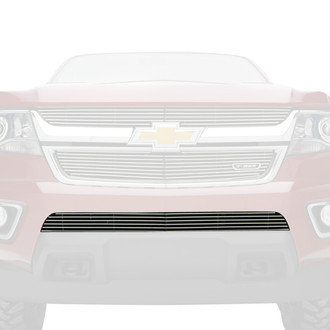 T-Rex® - 1-Pc High Polished Horizontal Billet Bumper Grille