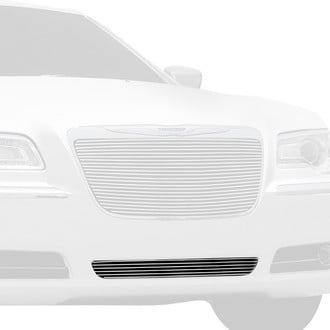 T-Rex® - 1-Pc High Polished Horizontal Billet Bumper Grille