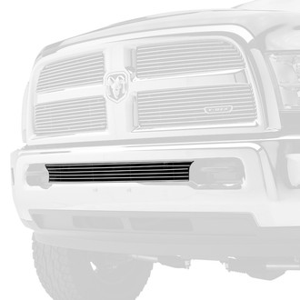 T-Rex® - 1-Pc High Polished Horizontal Billet Bumper Grille