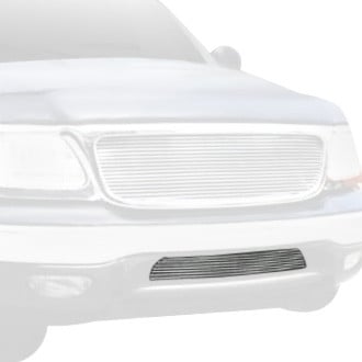 T-Rex® - 1-Pc High Polished Horizontal Billet Bumper Grille