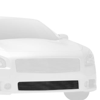 T-Rex® - 1-Pc High Polished Horizontal Billet Bumper Grille