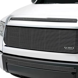 T-Rex® - 1-Pc High Polished Horizontal Billet Bumper Grille