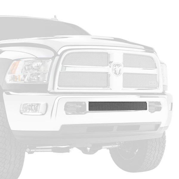 T-Rex® - 1-Pc Sport Series Triple Chrome Plated Formed Mesh Bumper Grille