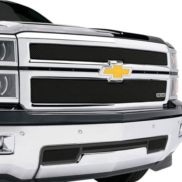 T-Rex Grilles 46117 Sport Series Black Mesh Type Main Grille for Chevrolet Silverado
