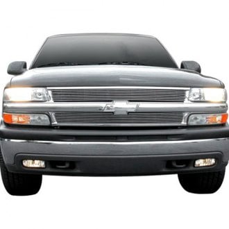 2001 Chevy Silverado Custom Grilles | Billet, Mesh, LED, Chrome, Black