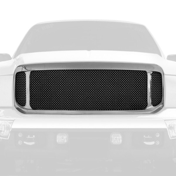 T-Rex® - 1-Pc 3-Pc Look Polished Formed Mesh Main Grille
