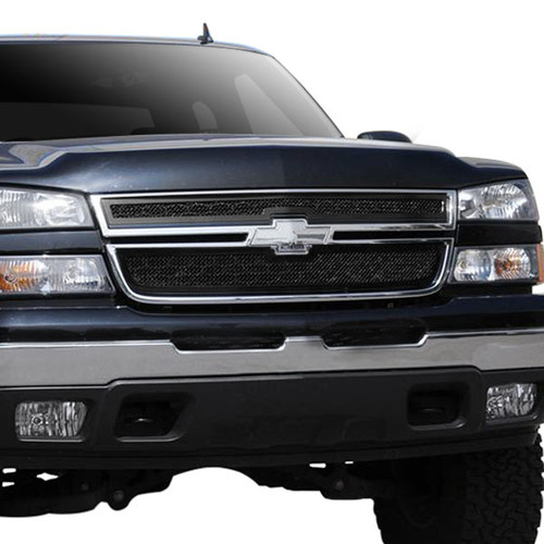 TRex® Chevy Silverado 1500 2004 2Pc Upper Class Series Black Formed