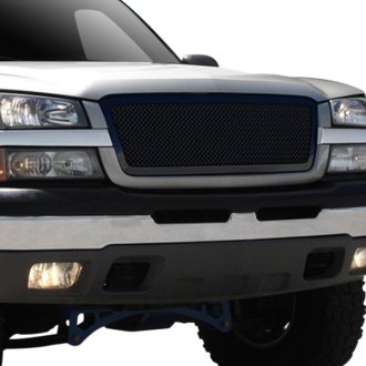 2004 Chevy Silverado Custom Grilles | Billet, Mesh, LED, Chrome, Black