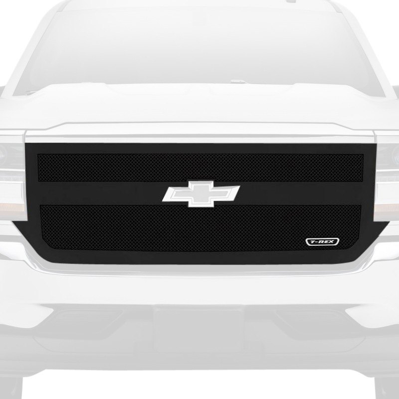 2016-2018 Silverado 1500 Upper Class Series Mesh Grille, Black, 1 Pc,  Replacement, 1 Bar Design - Part # 51131