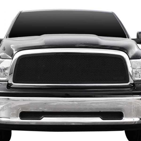 T-Rex® - 1-Pc Upper Class Series Full Opening Style Polished Formed Large Mesh Main Grille