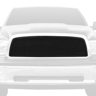 T-Rex® - 1-Pc Upper Class Series Full Opening Style Polished Formed Large Mesh Main Grille