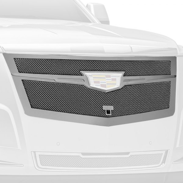 T-Rex® - 1-Pc Upper Class Series Chrome Formed Mesh Main Grille