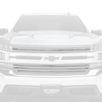 T-Rex® - 4-Pc Polished Horizontal Tubular Main Grille