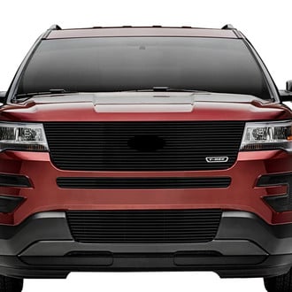 T-Rex® - Black Horizontal Billet Grille Set