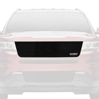 T-Rex® - 1-Pc Black Horizontal Laser Cut Billet Main Grille
