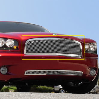 T-Rex® - Hybrid Series Polished Wire Mesh Main Grille