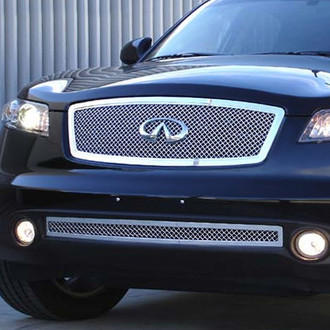 T-Rex® - Hybrid Series Chrome Wire Mesh Main Grille