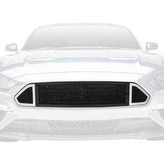 T-Rex® - 1-Pc DJ Series Strada Black Wire Mesh Main Grille