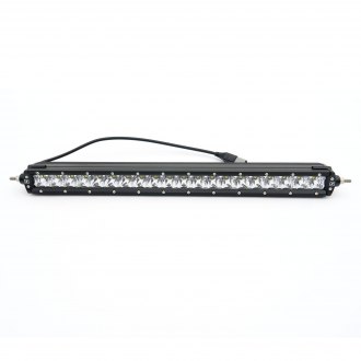 T-Rex® - 1-Pc ZROADZ Series Black Laser Cut Main Grille with 1 x 20" LED Light Bar