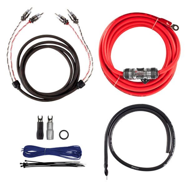 T-Spec® - V12 Series 4 AWG 2400W Rated Amplifier Wiring Kit
