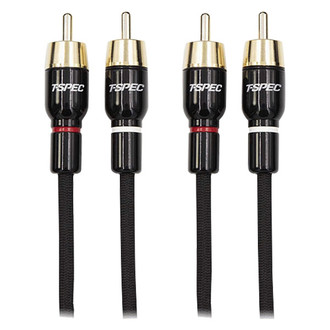 T-Spec® - v16 Series 2-Channel Audio RCA Cable with Polyethylene Foam Insulated Jacket