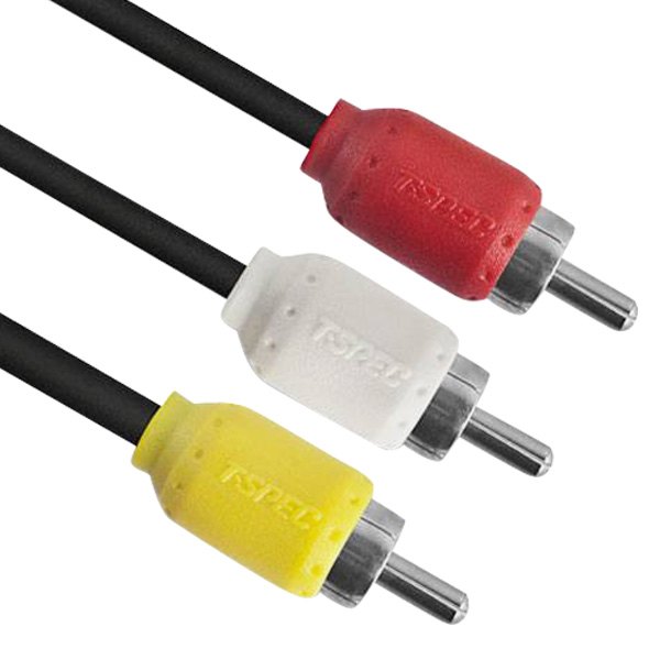T-Spec® - v6 Series 10' 2-Channel Audio/Video RCA Cable with Ultra-Flexible PVC Blended Jacket