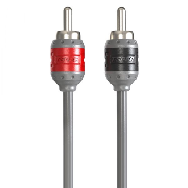 T-Spec® - v8 Series 17' 4-Channel Audio RCA Cable with Ultra-Flexible PVC Blended Jacket
