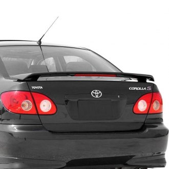 For 2003-2007 2008 Toyota Corolla Factory Style Spoiler W/L PAINTED GLOSS BLACK