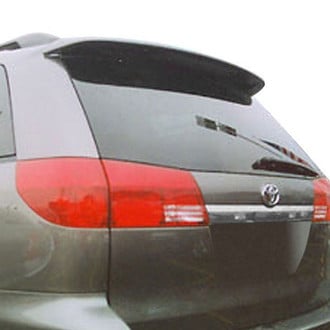 T5i® - Factory Style Fiberglass Rear Roofline Spoiler with Light (Painted)
