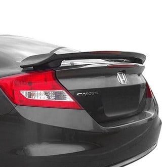 T5i® - Custom Style Fiberglass Rear Spoiler with Light (Painted)