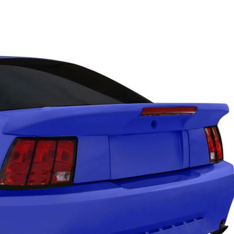 T5i® - Custom Style Fiberglass Flush Mount Rear Spoiler with Light (Painted)