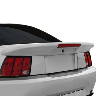 T5i® - Custom Style Fiberglass Flush Mount Rear Spoiler with Light (Painted)