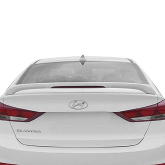 T5i® - Custom Style Fiberglass Rear Spoiler with Light (Unpainted)