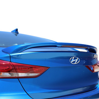 T5i® - Custom Style Fiberglass Rear Spoiler with Light (Painted)