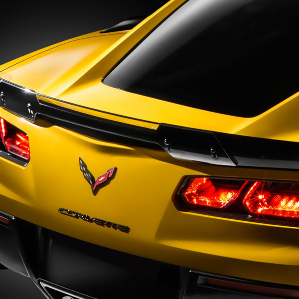 T5i® - Rear Spoiler on Corvette