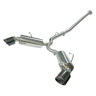 Takeda® - 304 SS Cat-Back Exhaust System with Split Rear Exit
