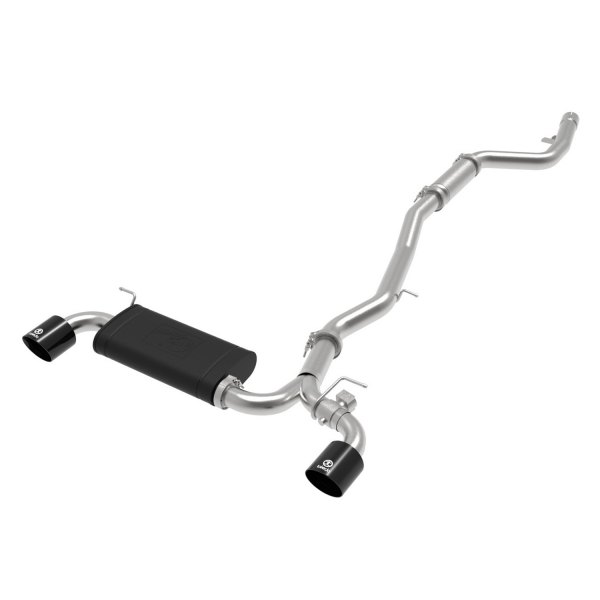 Takeda® - 304 SS Cat-Back Exhaust System, Toyota Supra