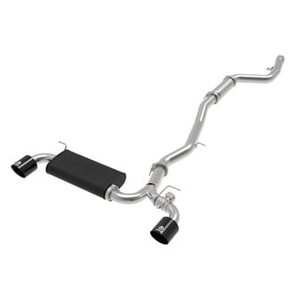 Takeda® - 304 SS Cat-Back Exhaust System with Split Rear Exit