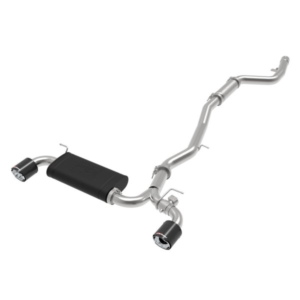 Takeda® - 304 SS Cat-Back Exhaust System, Toyota Supra