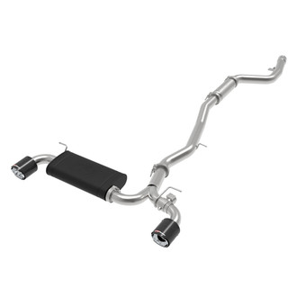 Takeda® - 304 SS Cat-Back Exhaust System with Split Rear Exit